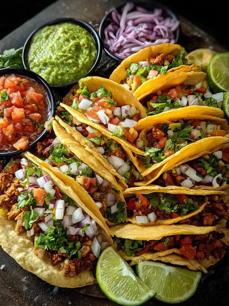 Irresistible Street Taco Platter: A Flavorful Fiesta First Image