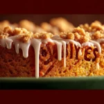 Pumpkin Coffee Cake with Streusel and Icing Recipe First Image