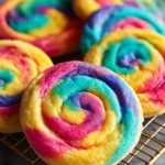 Tie Dye Cookies Recipe First Image