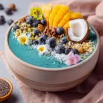 Tropical Blue Spirulina Smoothie Bowl First Image
