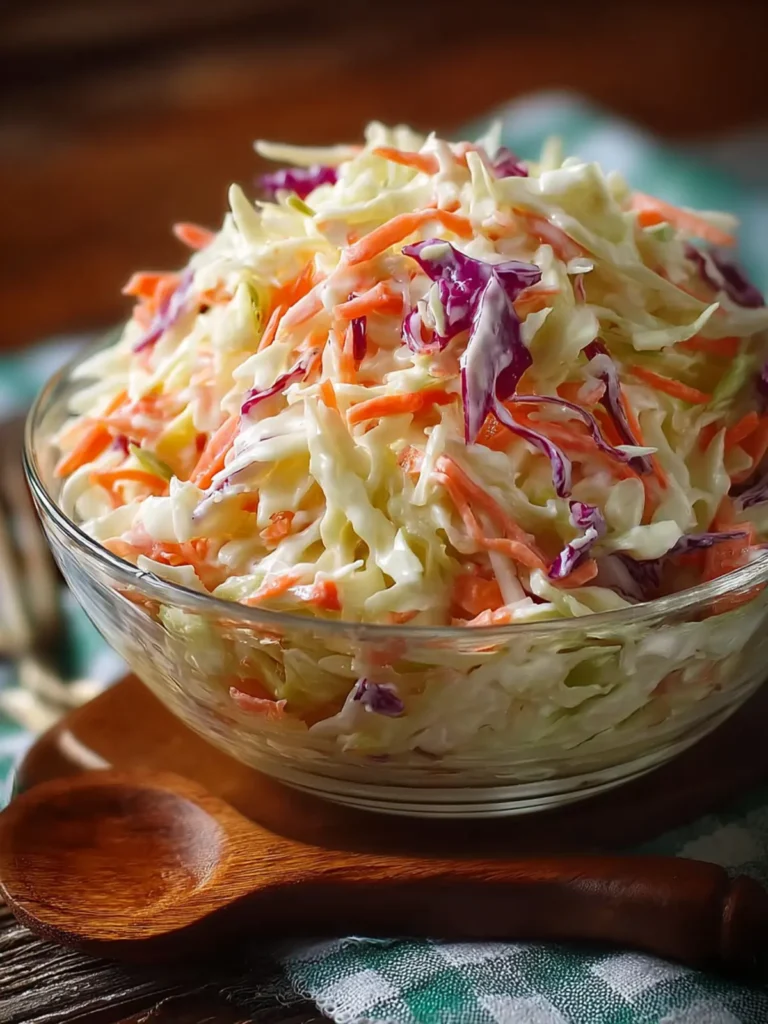 Old-Fashioned Creamy Coleslaw First Image