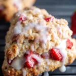 Easy Strawberry Cream Scone Recipe First Image