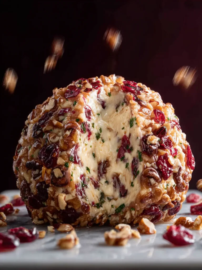 Cranberry Pecan Cheeseball First Image