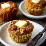 Flourless Keto Zucchini Muffins First Image