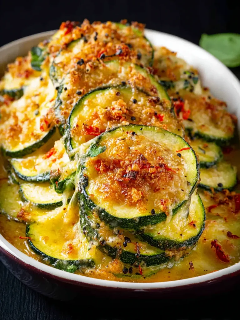 Easy Zucchini Au Gratin First Image