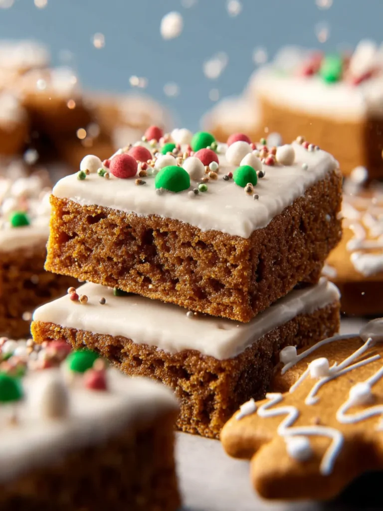 Gingerbread Bars First Image