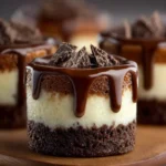 Brownie Bottom Mini Cheesecakes First Image