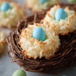 Coconut Macaroon Easter Nests First Image