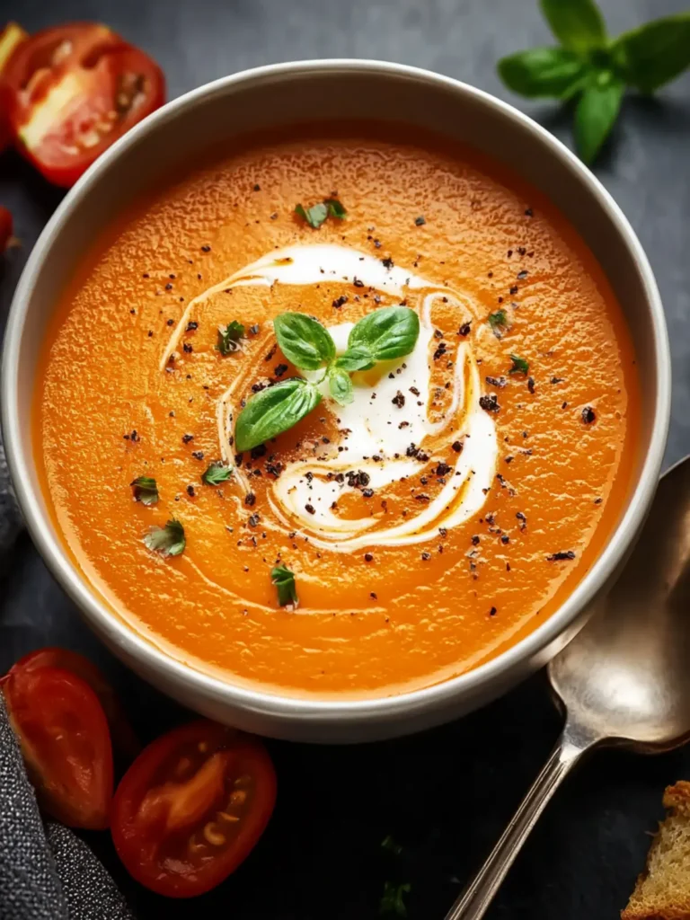Creamy Cottage Cheese Tomato Soup That Warms the Soul First Image