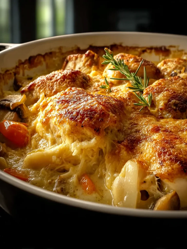 Unbelievably Good Million Dollar Chicken Casserole Delight First Image