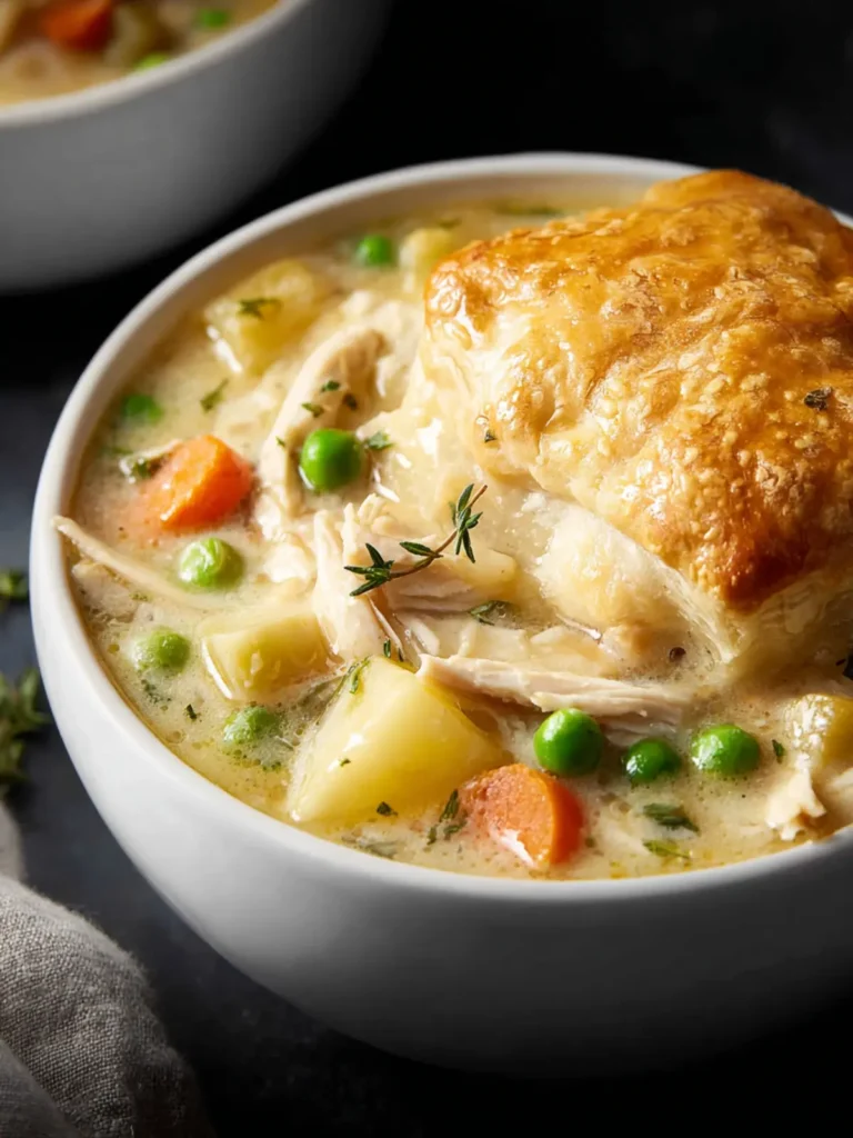 Chicken Pot Pie Soup First Image