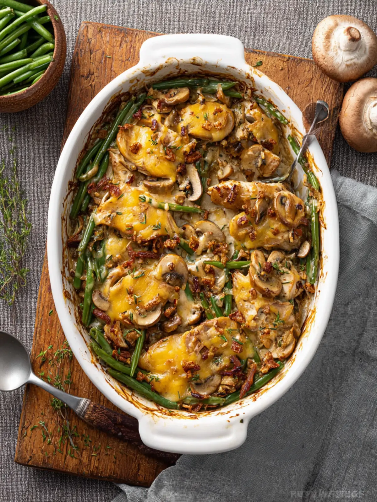Chicken Green Bean Casserole: The Best Cozy Weeknight Dish