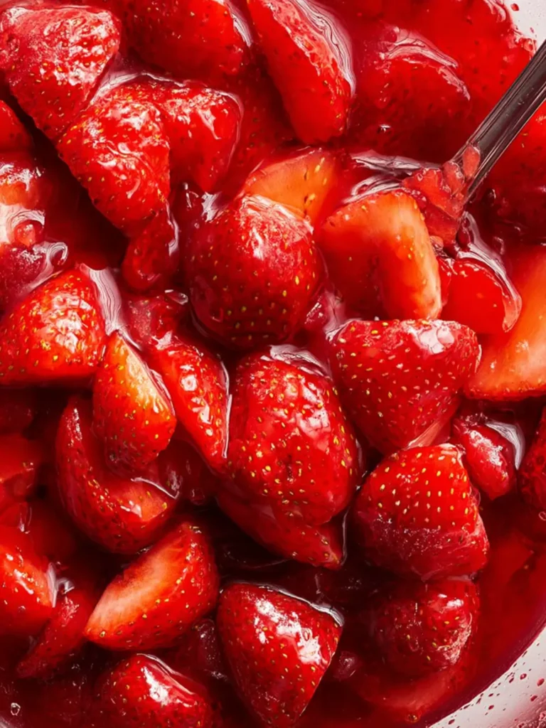 How to Make Macerated Strawberries {2 Ingredients} First Image