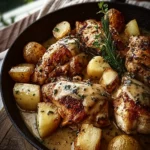 One-Pan Chicken and Potatoes with Gravy First Image