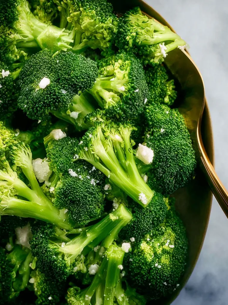 The Best Steamed Broccoli First Image