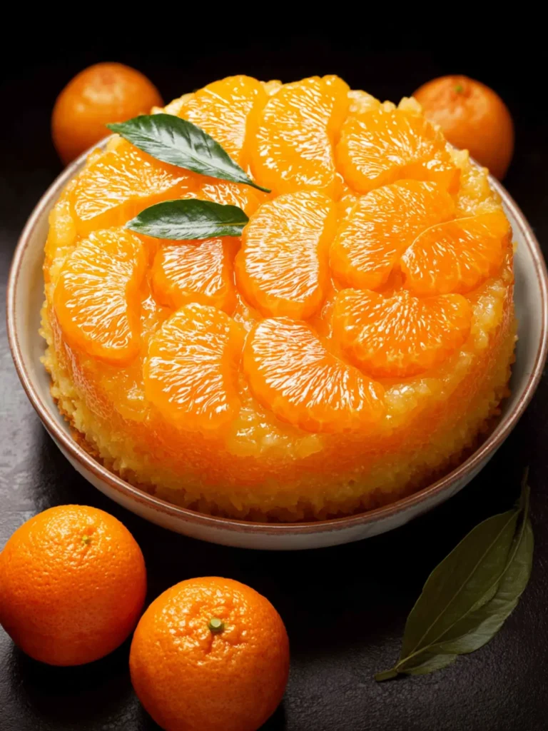 Upside-Down Mandarin Cake First Image