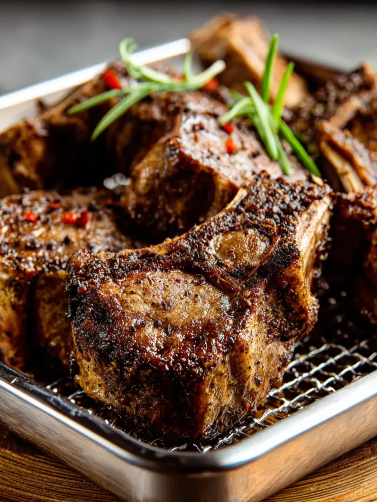 Air Fryer Lamb Chops First Image