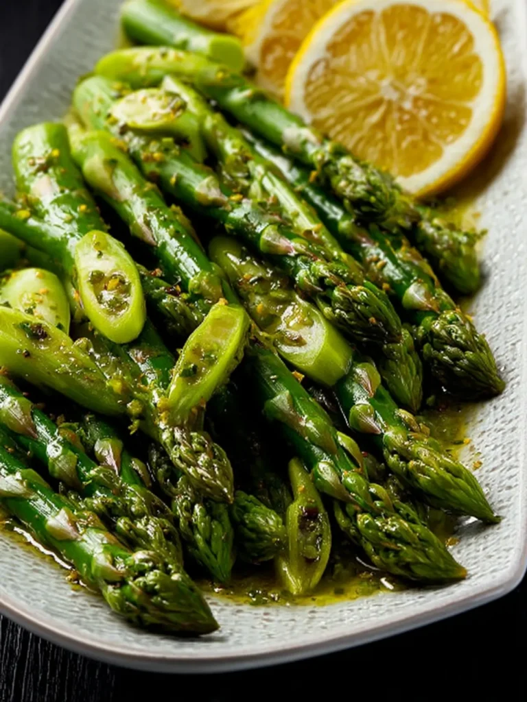 Asparagus Lemon Vinaigrette First Image
