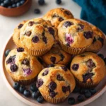 Blueberry Cottage Cheese Muffins First Image