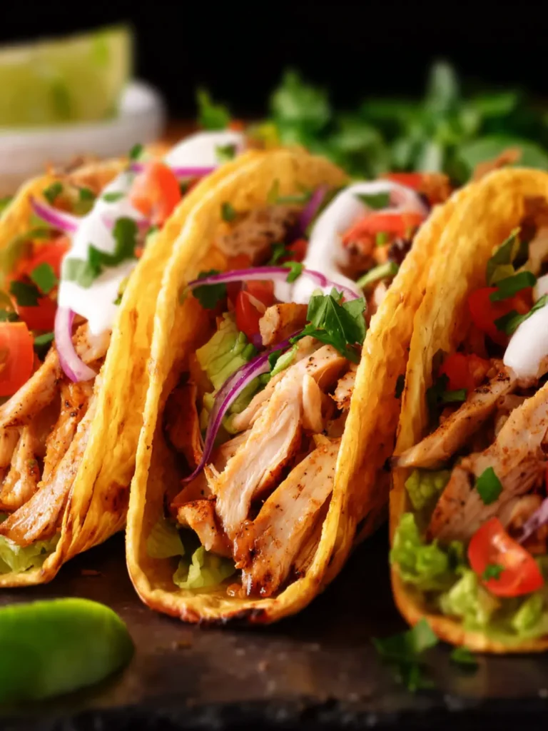 Chicken Tacos First Image