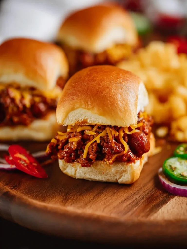 Chili Cheese Dog Sliders First Image