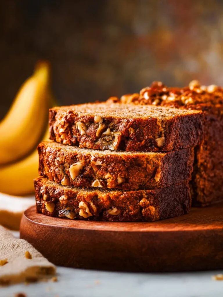 Easy Banana Nut Bread First Image