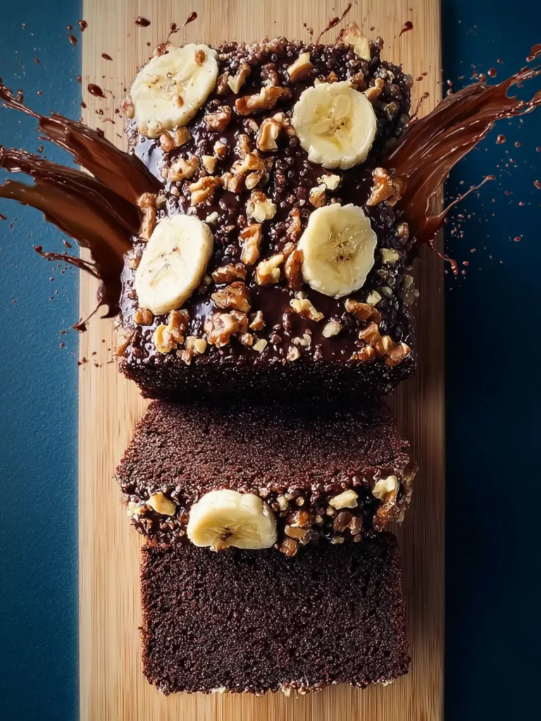 Easy Chocolate Banana Bread First Image
