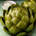 Steamed Artichokes (with Artichoke Dipping Sauce) First Image