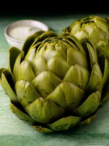 Steamed Artichokes (with Artichoke Dipping Sauce) First Image
