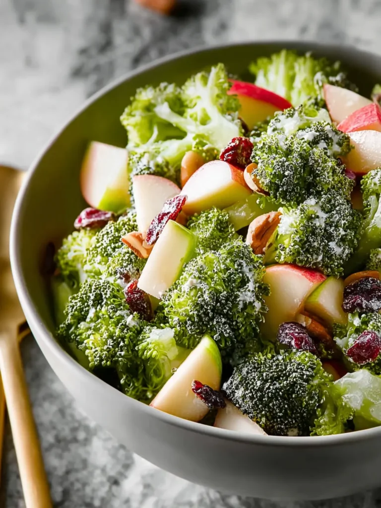 Broccoli Apple Salad First Image