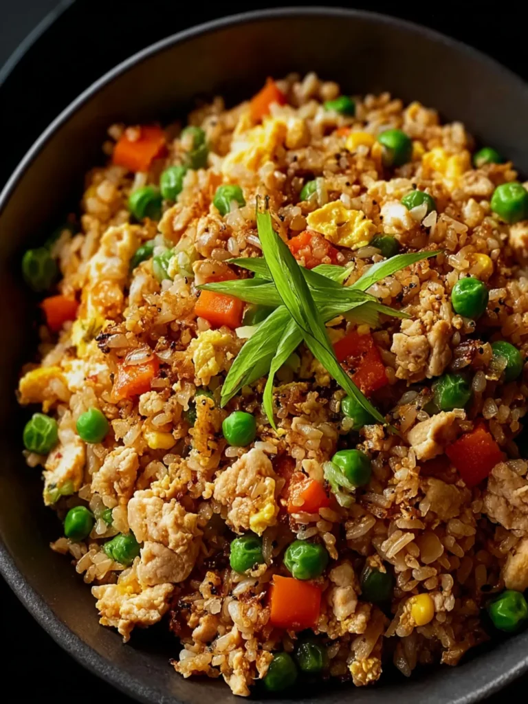 Ground Chicken Fried Rice First Image
