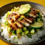 Honey Lime Chicken Rice First Image