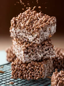 chocolate rice krispie treats First Image