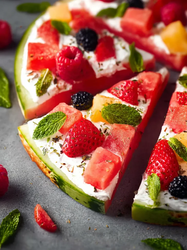 watermelon pizza First Image